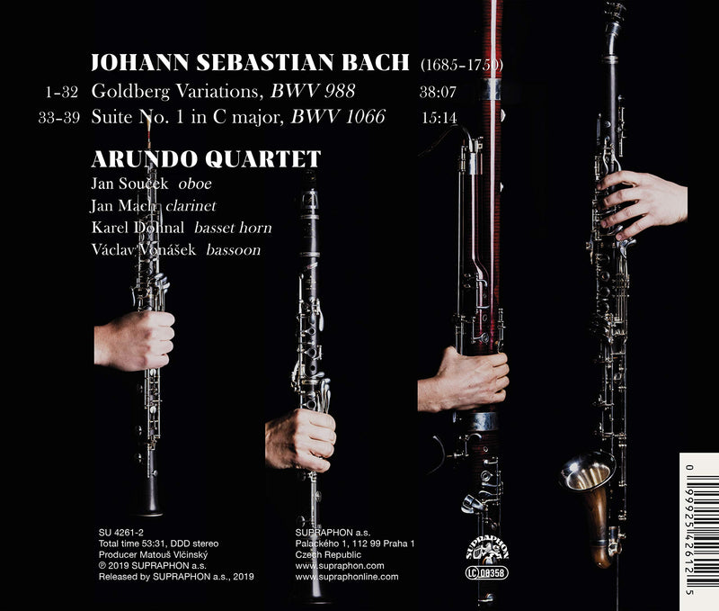 Arundo Quartet -Bach: Goldberg Variations
