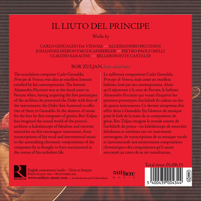 Gesualdo: The Prince's Archlute / Zuljan