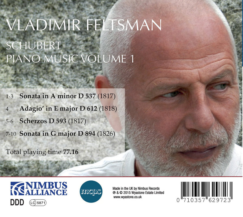 Schubert: Piano Sonatas, Vol. 1