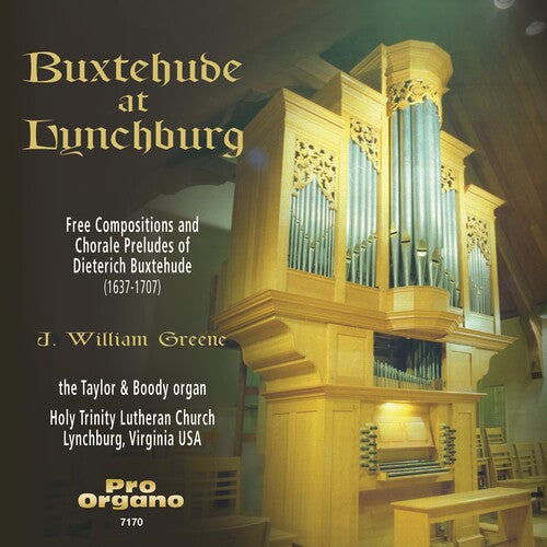 Free Compositions and Chorale Preludes of Dieterich Buxtehud