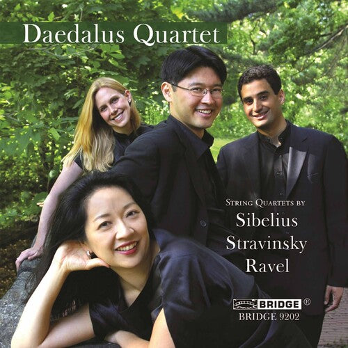 Sibelius, Stravinsky & Ravel: String Quartets