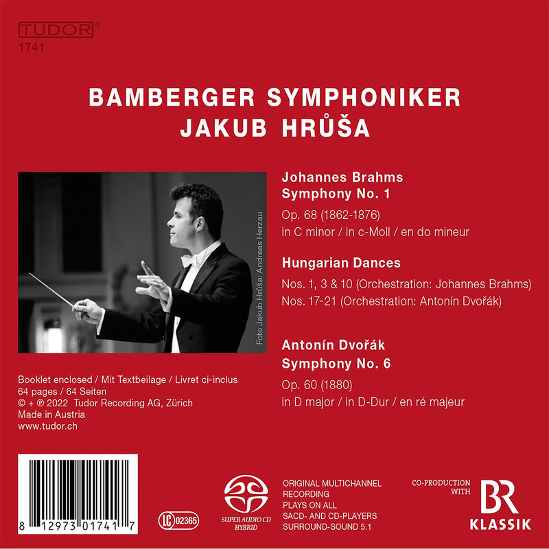 Brahms: Symphony No. 1 & Dvořák: Symphony No. 6 / Hrůša, Bamberg Symphony