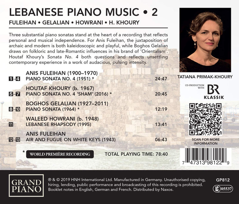 Lebanese Piano Music, Vol. 2