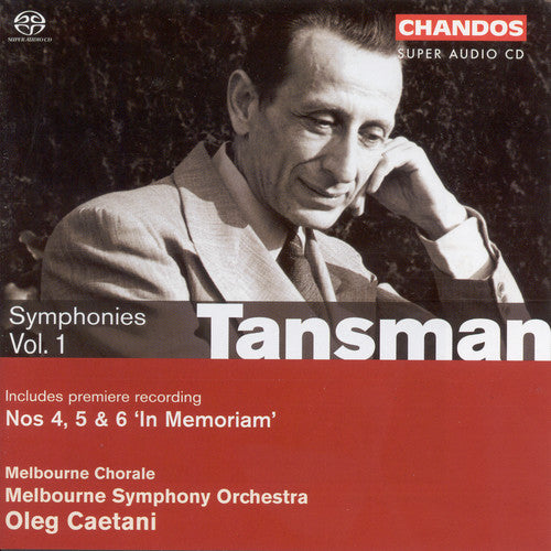 Tansman: Symphonies Vol 1 / Caetani, Melbourne So
