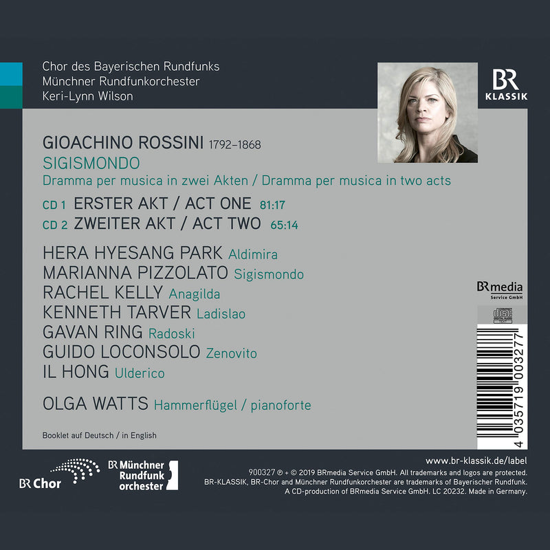 Rossini: Sigismondo / Wilson, Munich Radio Orchestra