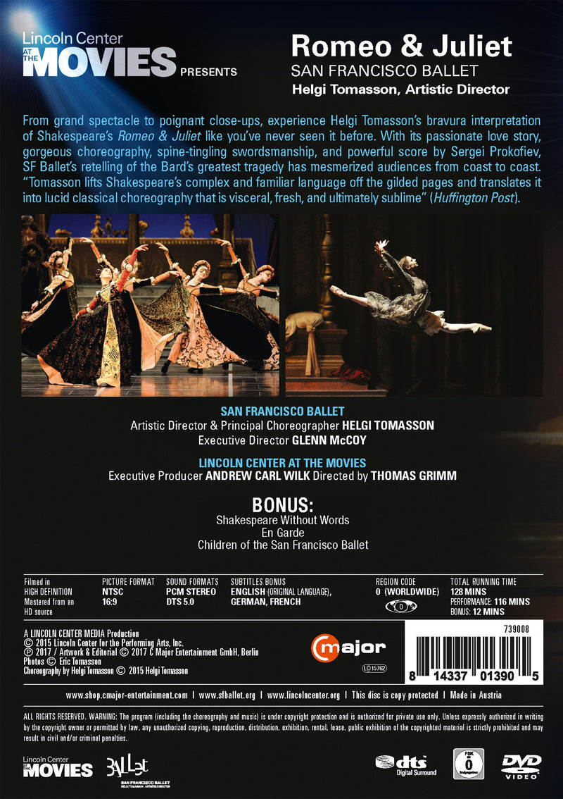 Prokofiev: Romeo & Juliet / West, San Francisco Ballet Orchestra