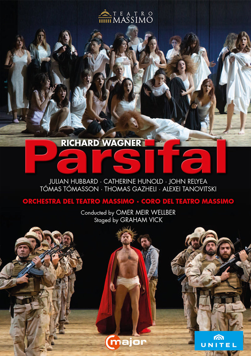 Wagner: Parsifal / Tanovitski, Hunold, Relyea, Hubbard, Gazheli, Tomasson, Wellber, Chorus & Orchestra of Teatro Massimo