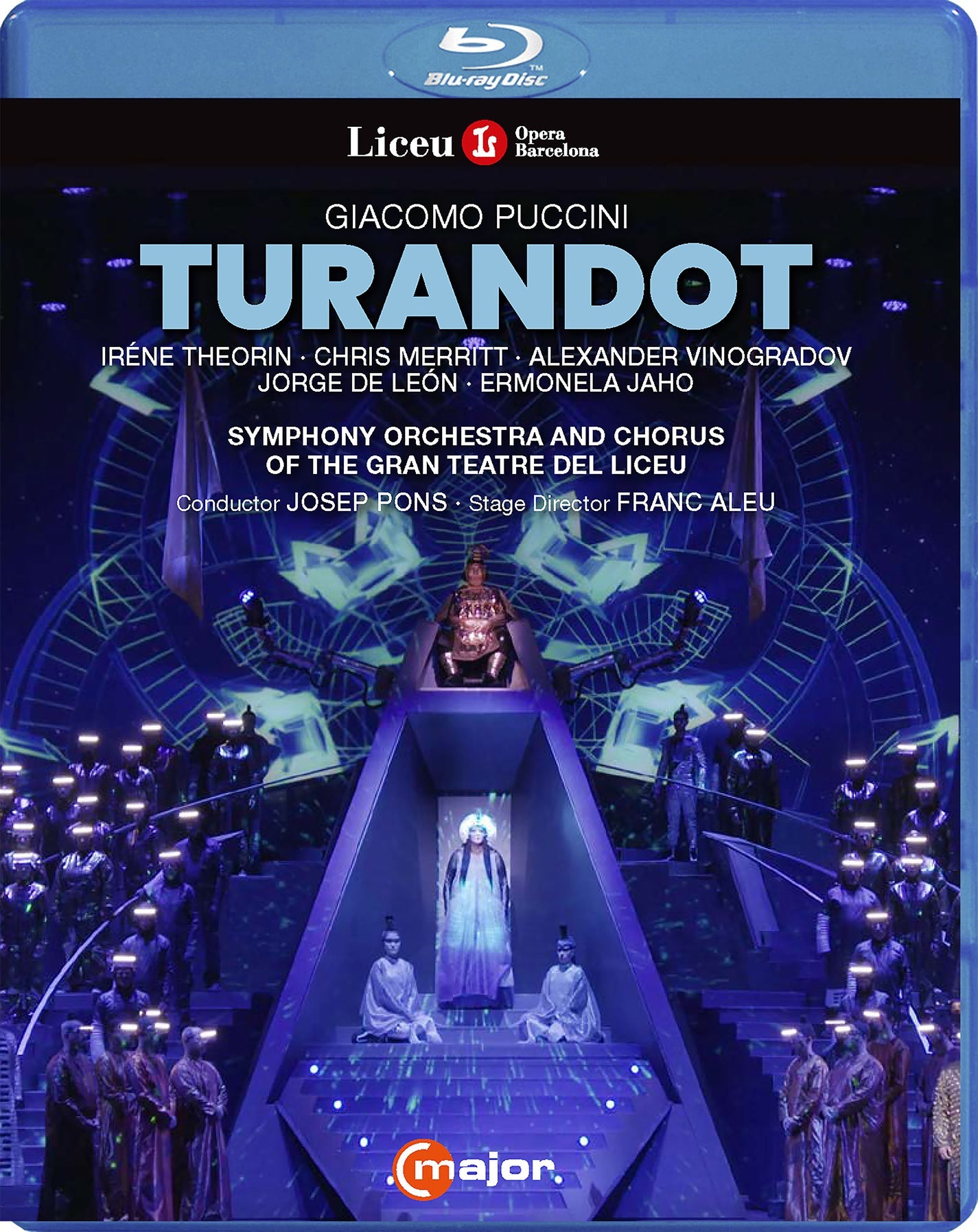 Puccini: Turandot / Theorin, Merritt, Vinogradov, Pons, Gran Teatre del Liceu