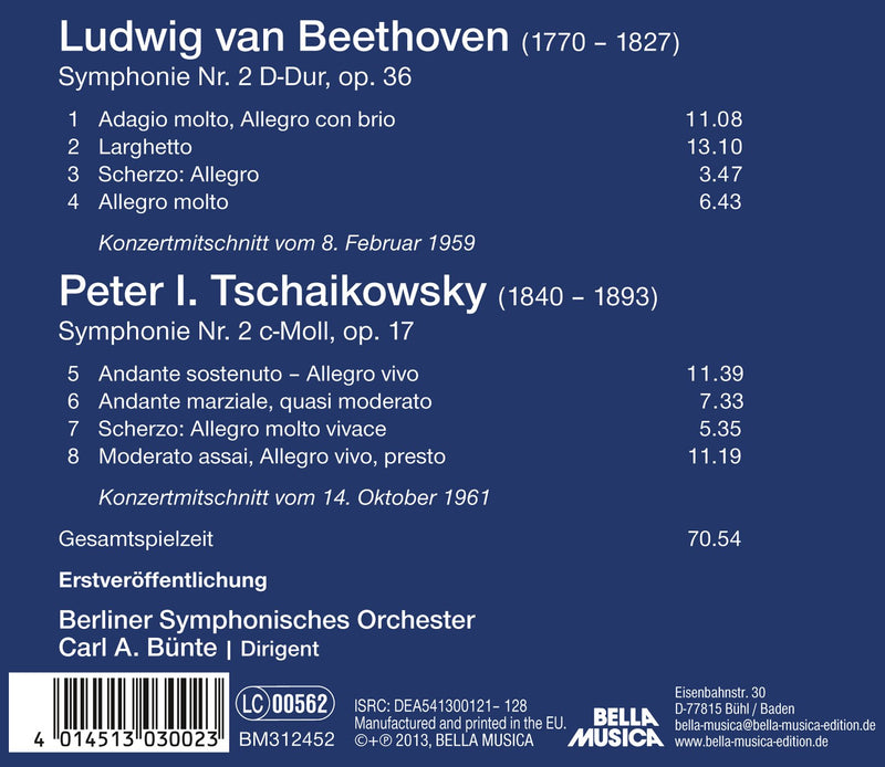 BEETHOVEN & TCHAIKOVSKY