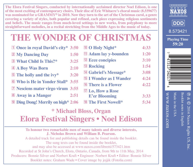 The Wonder of Christmas / Elora Festival Singers