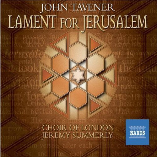Tavener: Lament For Jerusalem / Summerly, Et Al