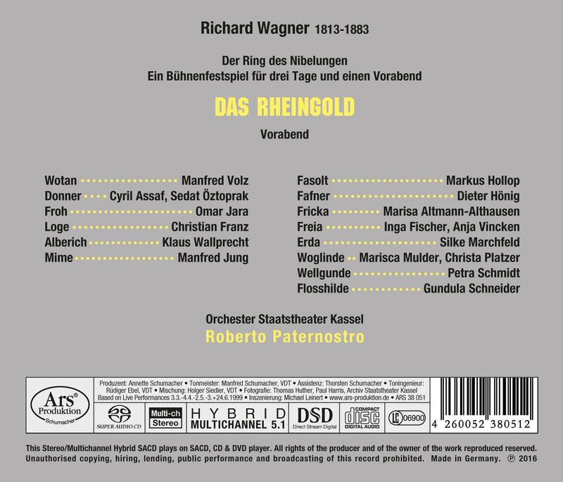 Wagner: Das Rheingold
