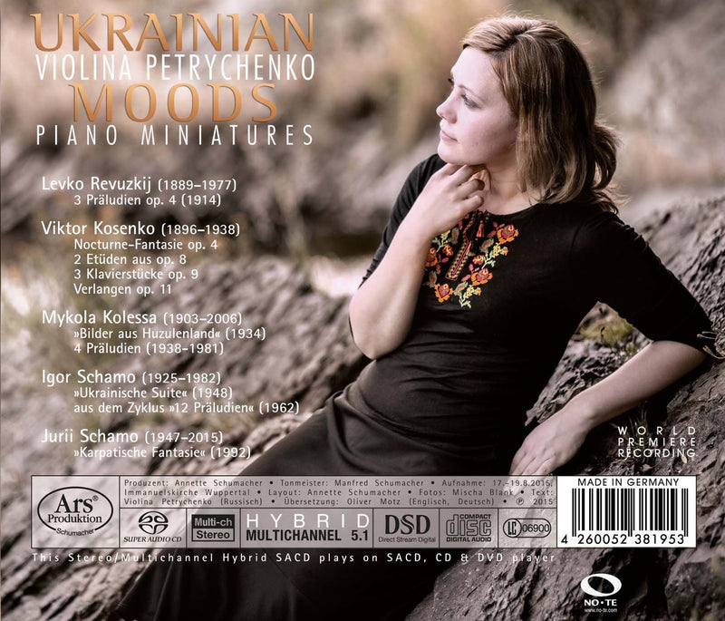 Ukranian Moods: Piano Miniatures / Petrychenko