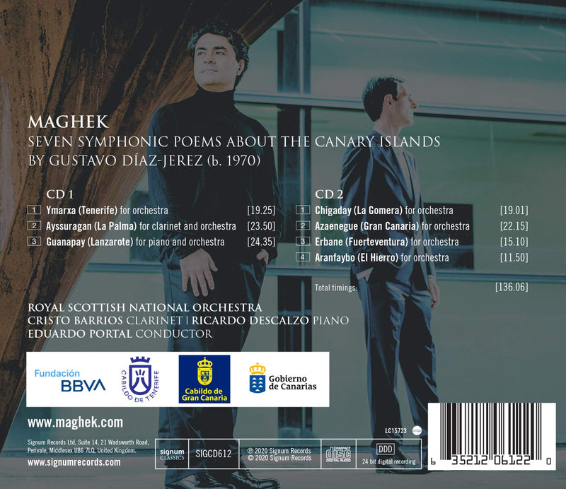 Diaz-Jerez: Maghek / Portal, Barrios, Descalzo, Royal Scottish National Orchestra