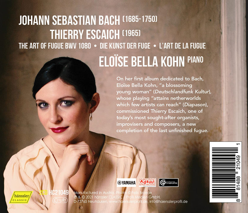Bach, Escaich: The Art of Fugue / Kohn