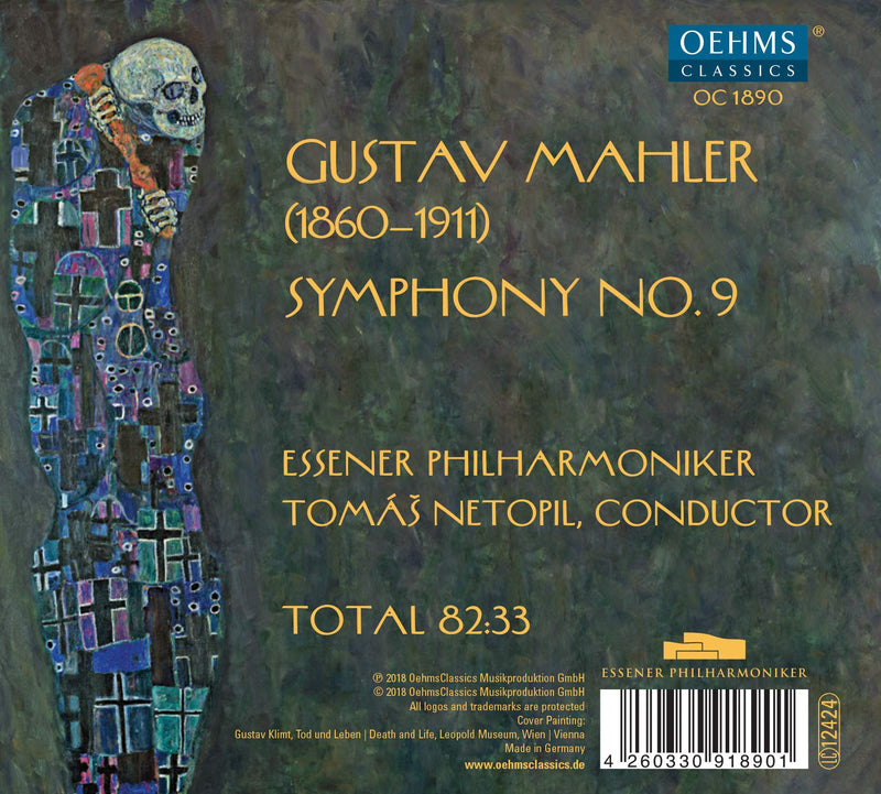Mahler: Symphony No. 9 / Netopil, Essen Philharmonic