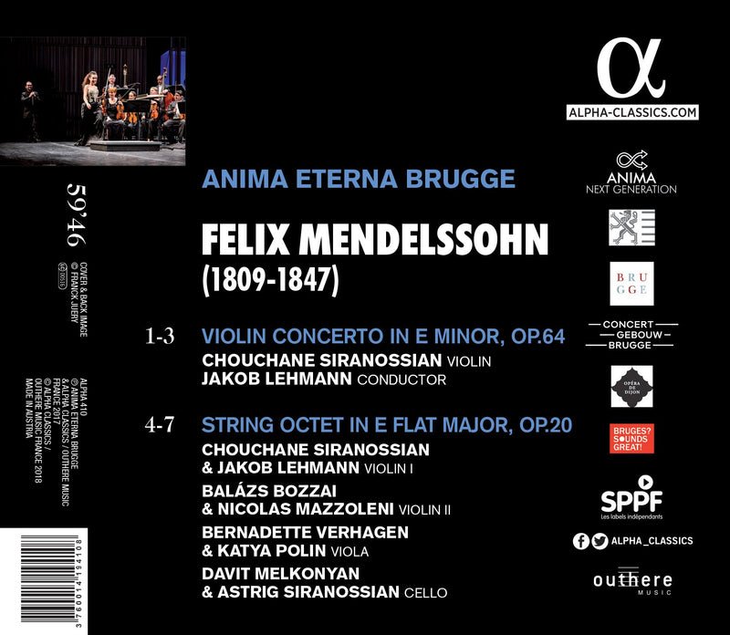 In Time / Siranossian, Lehmann, Anima Eterna Brugge