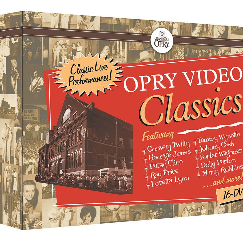 OPRY VIDEO CLASSICS 16-DVD SET