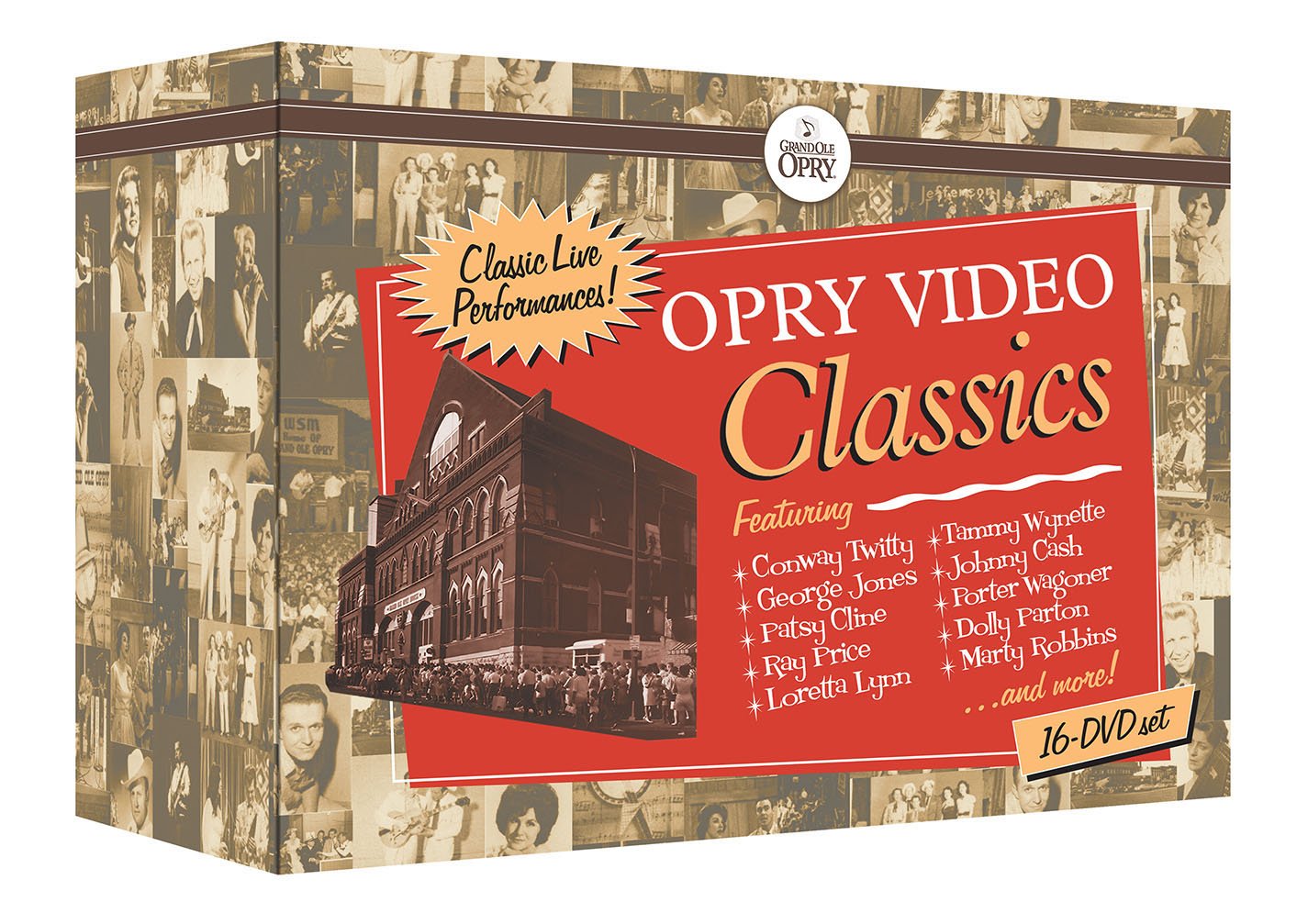 OPRY VIDEO CLASSICS 16-DVD SET