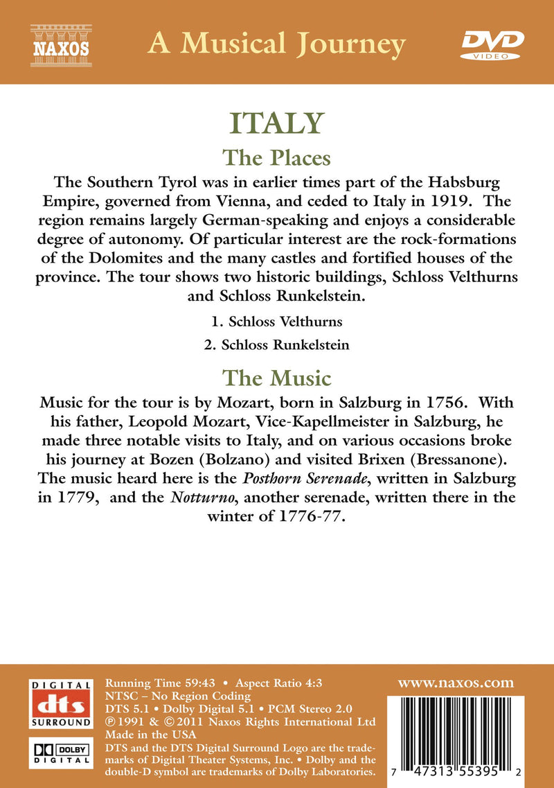 Italy: Musical Tour Of Southern Tyrol