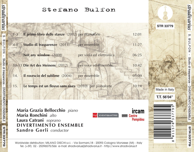 Stefano Bulfon: Studio di trasparenze