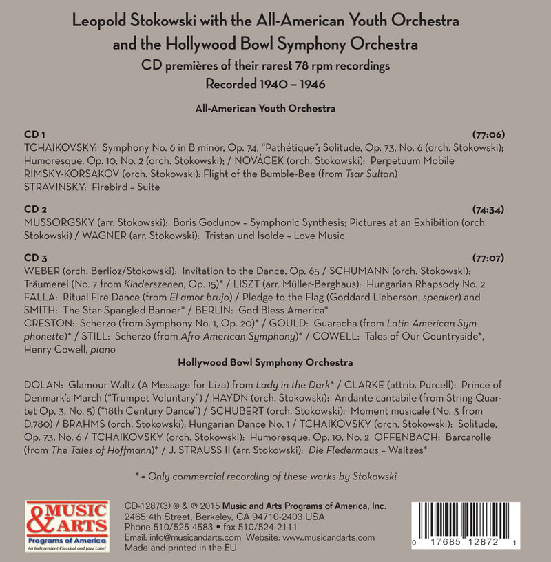 Leopold Stokowski with the All-American Youth Orchestra & Th