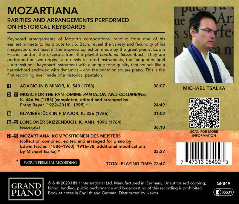 Mozartiana / Michael Tsalka