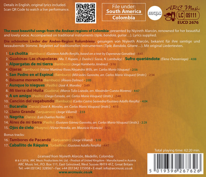 Niyireth: Music from Colombia