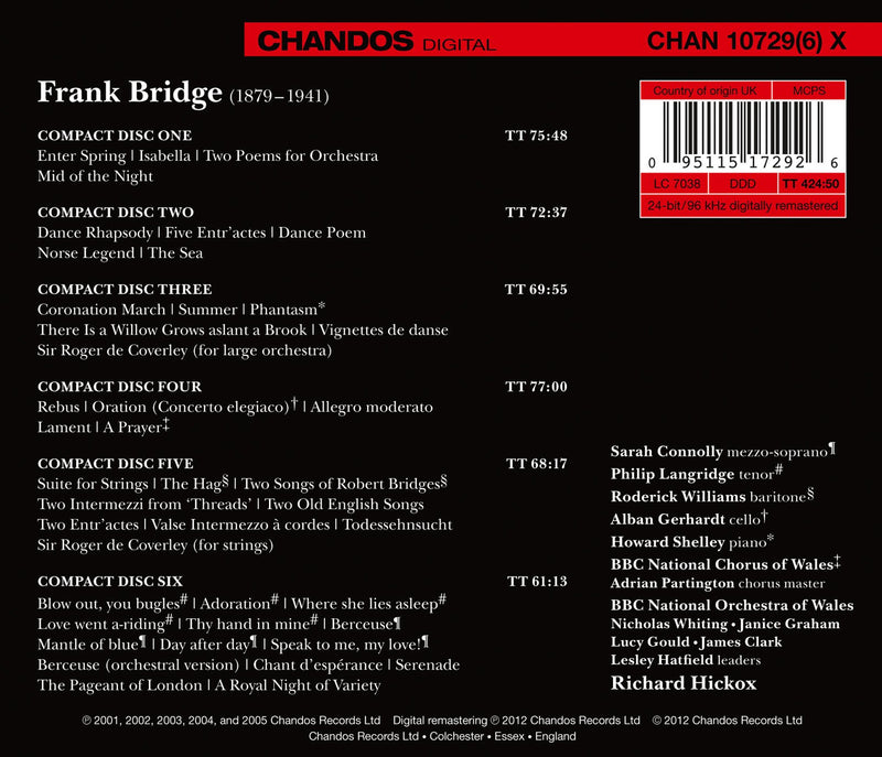 Bridge: Orchestral Works - The Collector's Edition