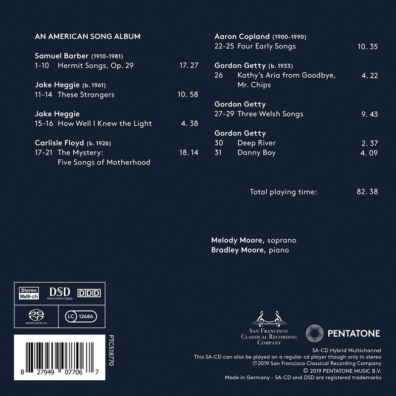 An American Song Album / Melody & Bradley Moore