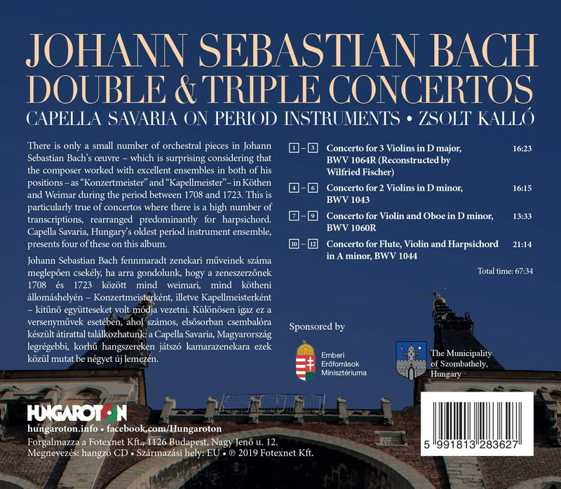 J.S. Bach: Double & Triple Concertos