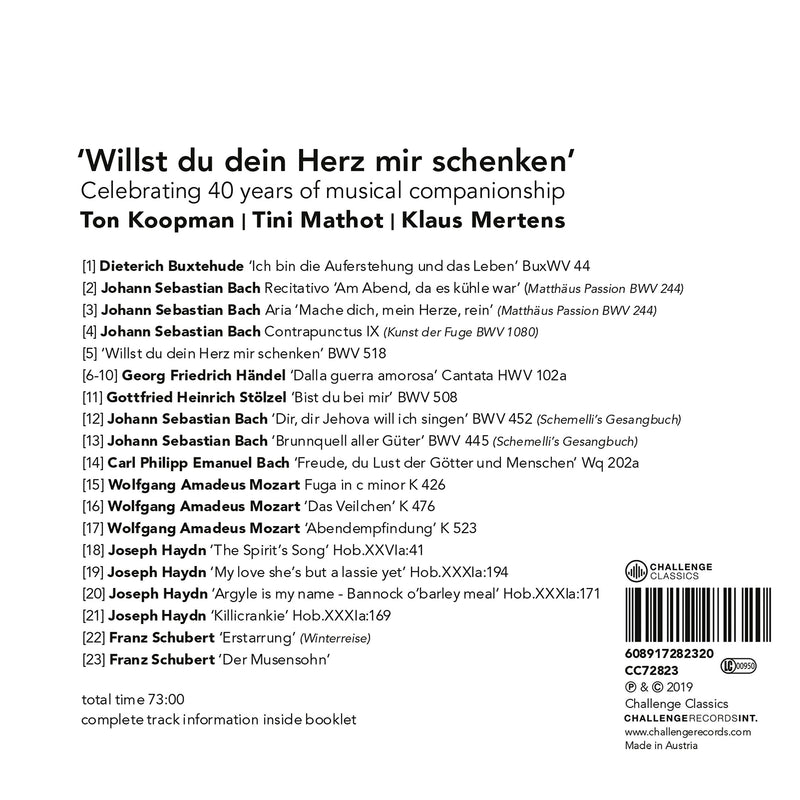 WILLST DU DEIN HERZ MIR SCHENK