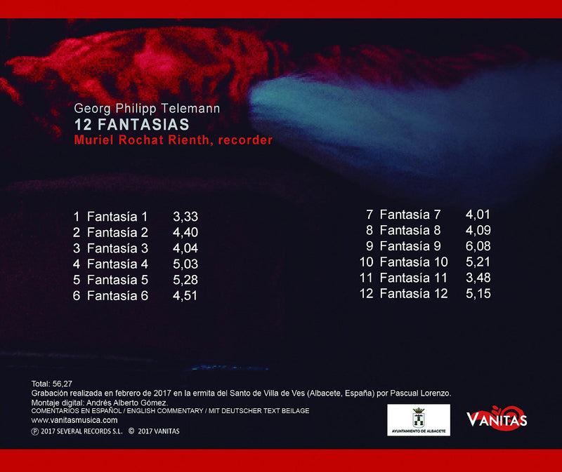 Telemann: 12 Fantasias / Rienth