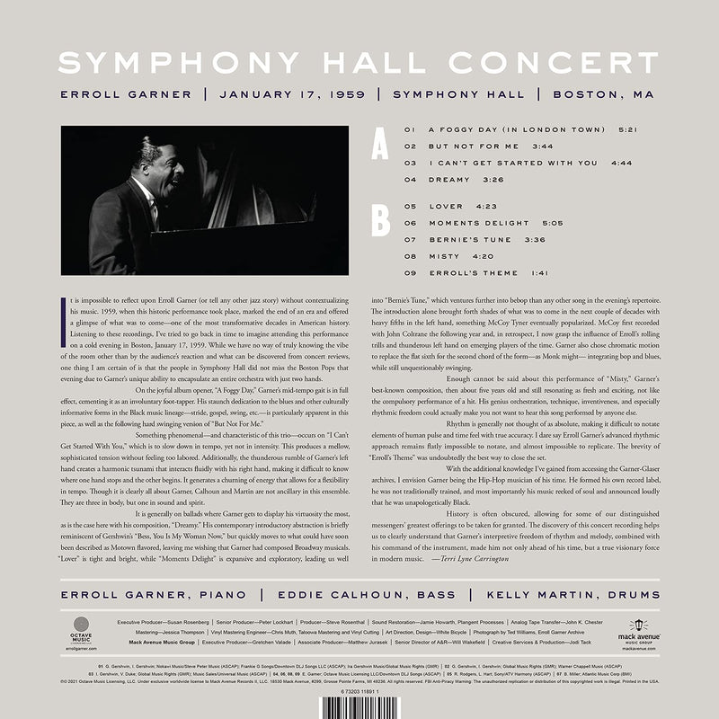 Symphony Hall Concert [Vinyl]