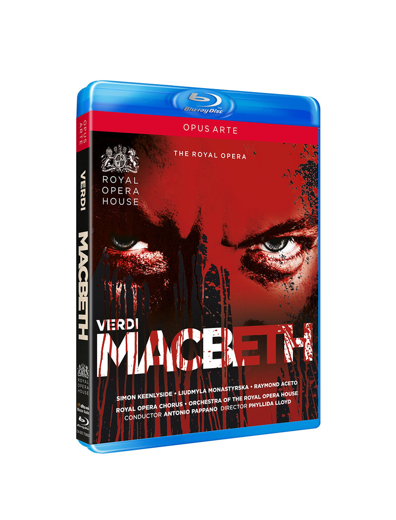 Verdi: Macbeth / Keenlyside, Aceto, Monastryrska, Cliffe [blu-ray]