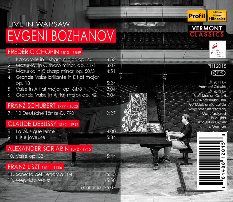 Evgeni Bozhanov Live in Warsaw