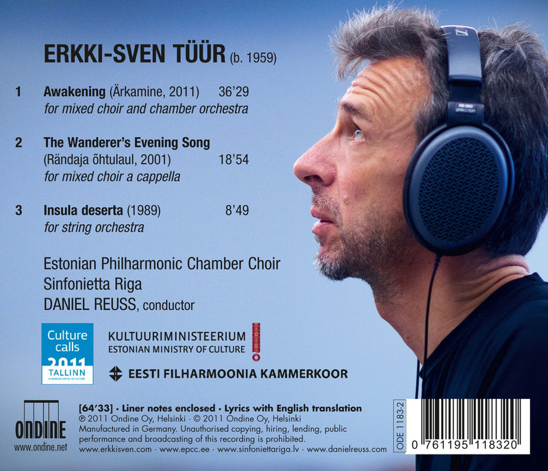 Erkki-Sven Tuur: Awakening / Reuss, Estonian Philharmonic Chamber Choir