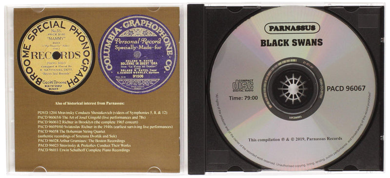 BLACK SWANS: EARLIEST AFRICAN-AMERICAN CLASSICAL