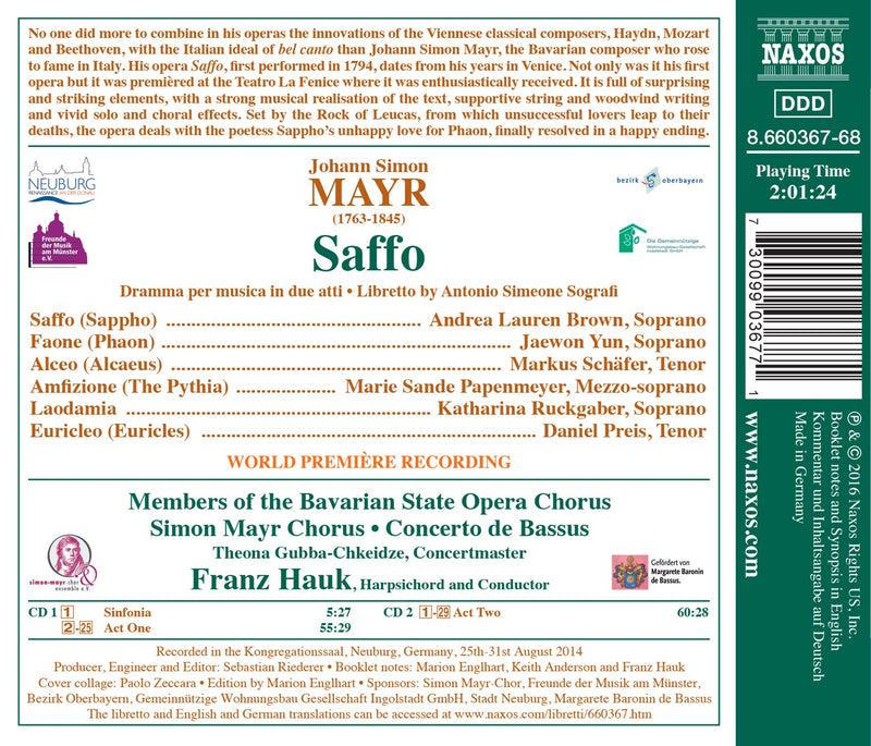 Mayr: Saffo / Hauk