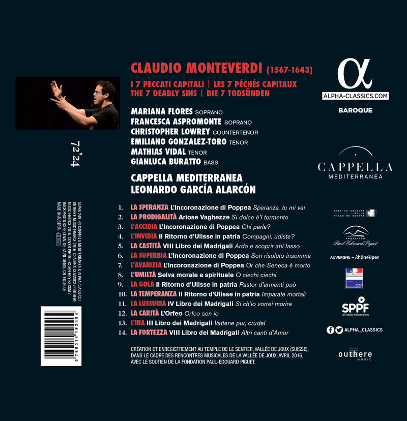 Monteverdi: I 7 Peccatti Capitali