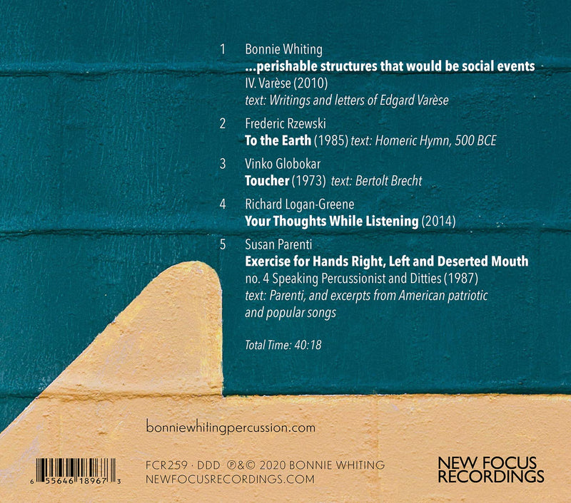 Perishable Structures / Bonnie Whiting