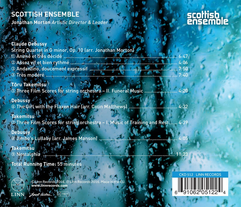 Debussy: String Quartet - Takemitsu: Nostalghia / Scottish Ensemble