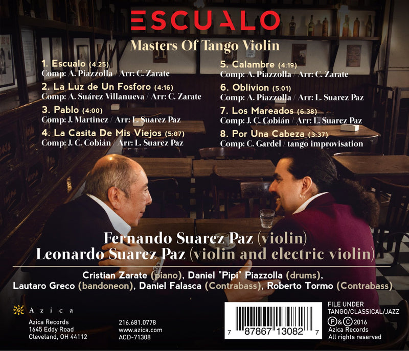 Escualdo: Masters of Tango Violin / Fernando & Leonardo Suarez Paz