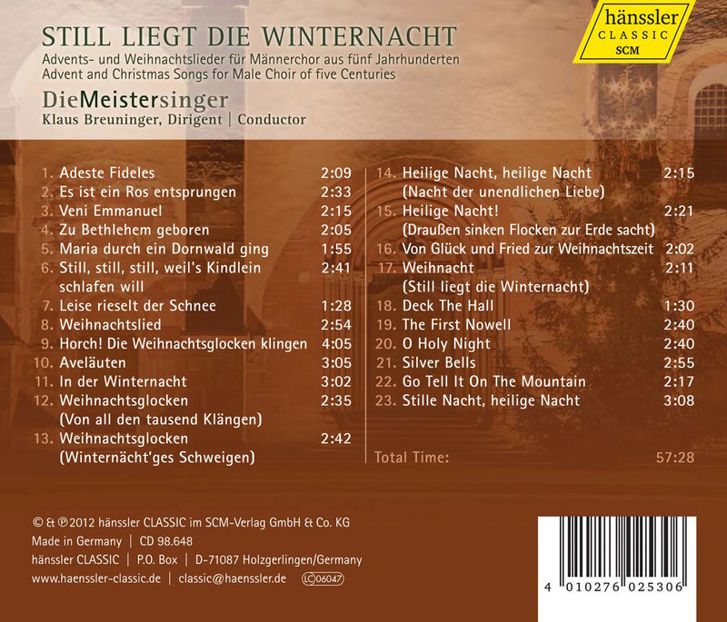 Still liegt die Winternacht