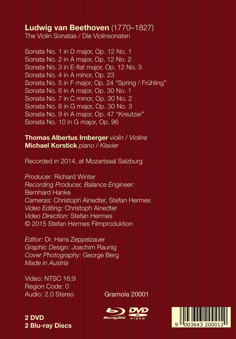 VIOLIN SONATAS