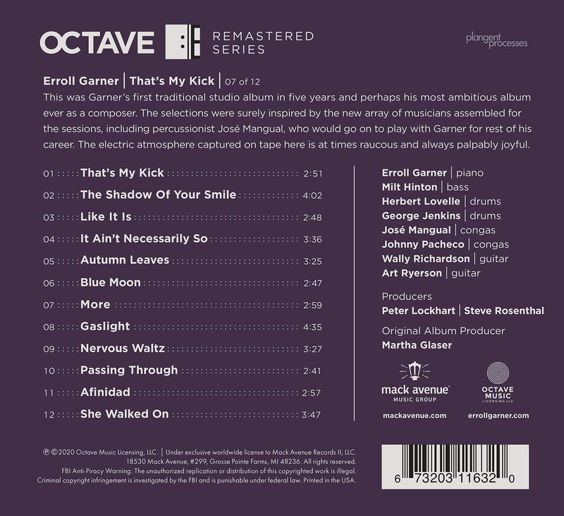 THATS MY KICK (OCTAVE REMASTERED SERIES)