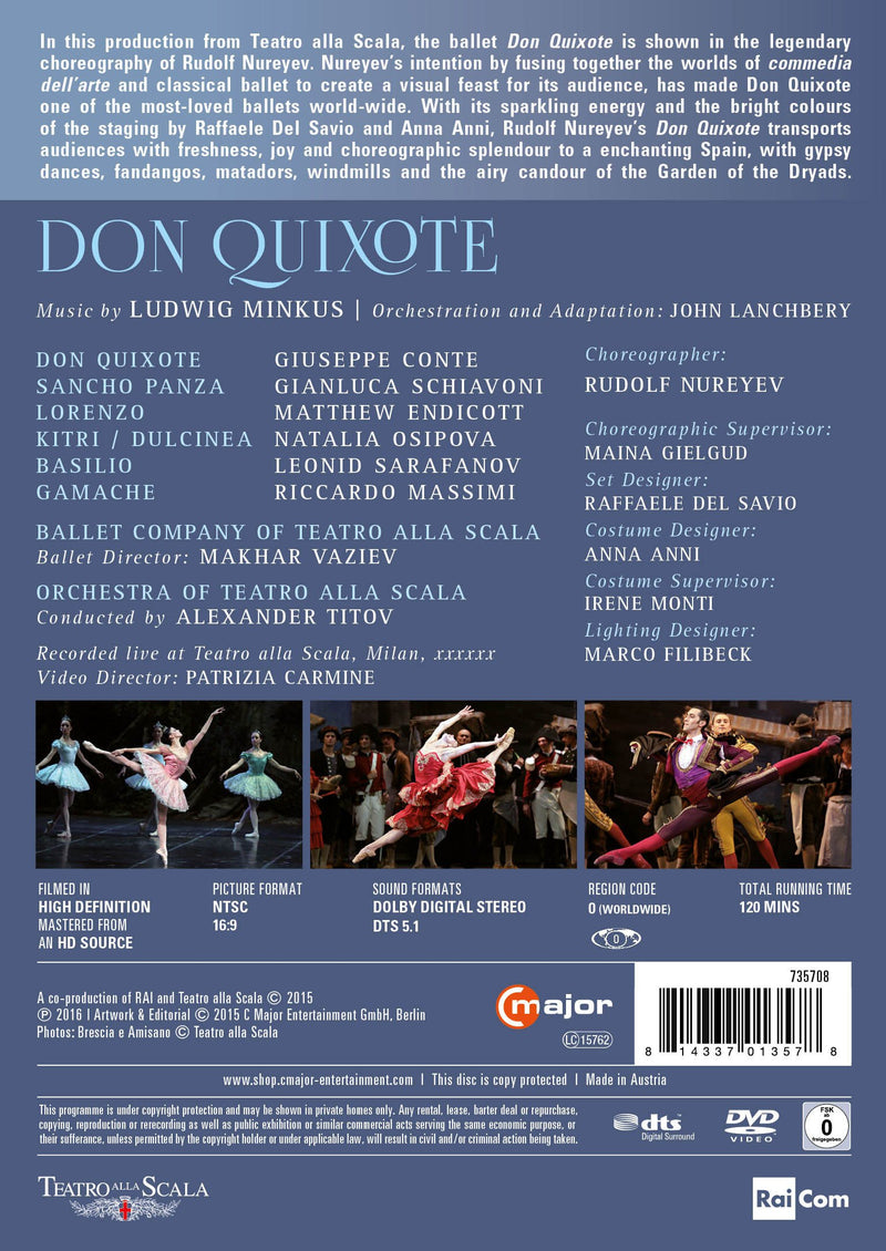 Minkus: Don Quixote / Titov, Teatro alla Scala Orchestra