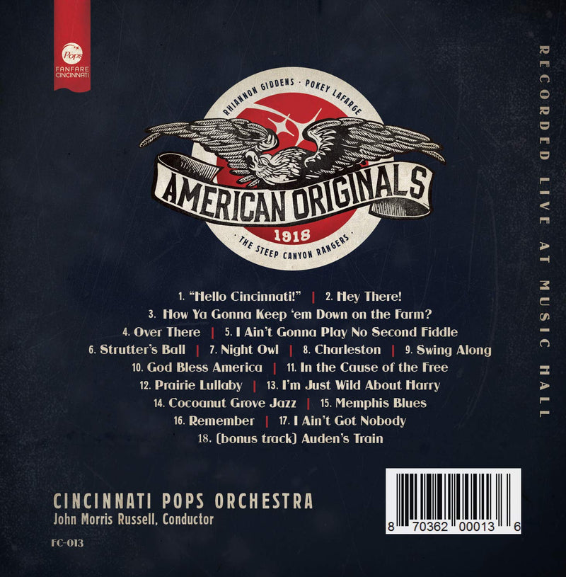 American Originals / Russell, Cincinnati Pops