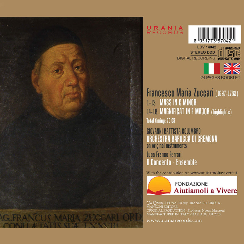Zuccari: Mass in C Minor & Magnificat in F Major