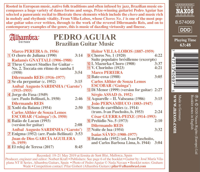 Brazilian Guitar Music / Aguiar
